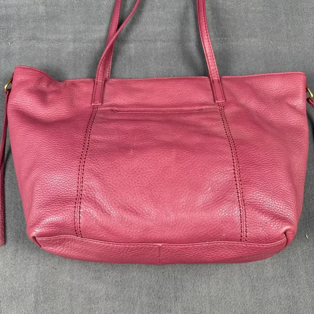 HOBO Kingston Pink Leather Tote Bag